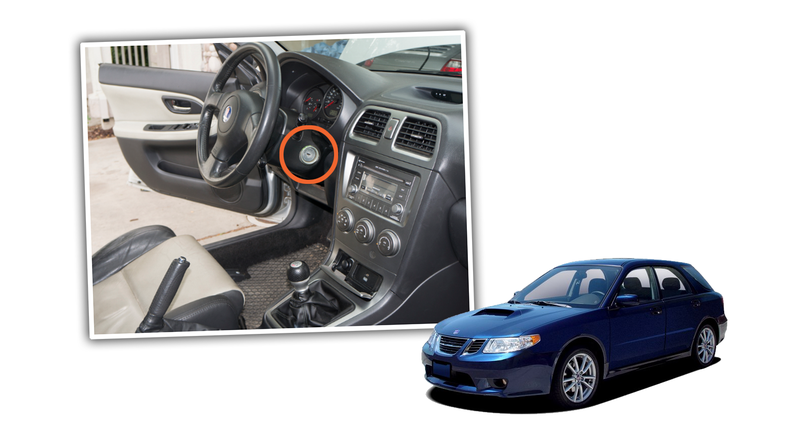 Illustration for article titled Putting A Floor-Mounted Ignition Switch On The Saab 9-7X Didn't Make It A Real Saab